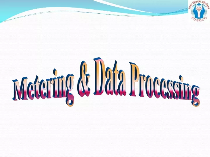 metering data processing
