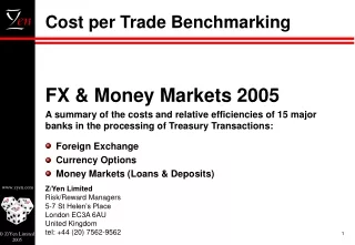 Cost per Trade Benchmarking