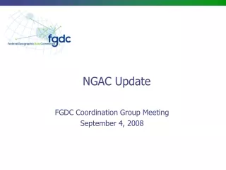 NGAC Update