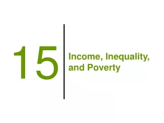 Income, Inequality, and Poverty
