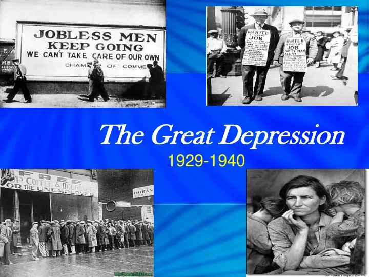 the great depression