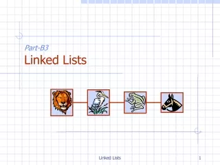 Part-B3 Linked Lists