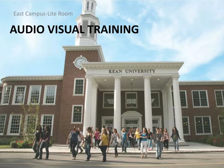 audio visual training