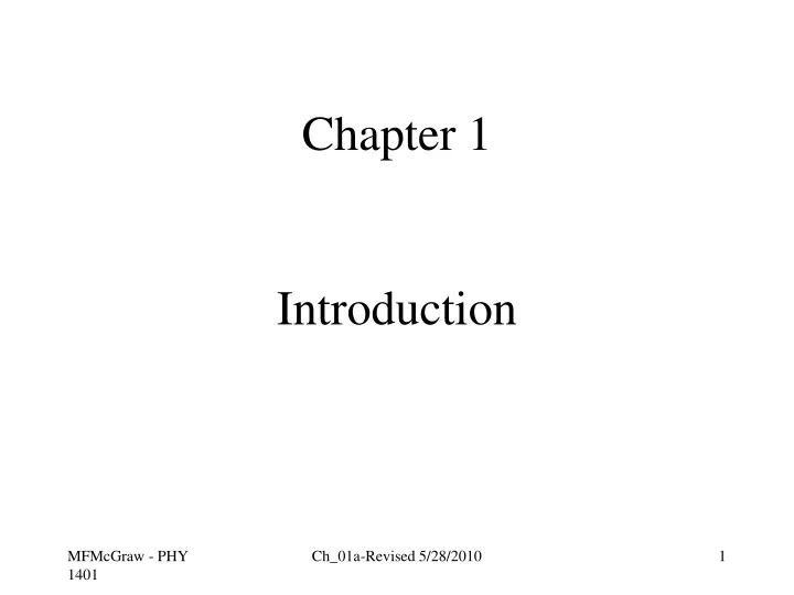 chapter 1 introduction