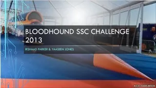 BLOODHOUND SSC CHALLENGE 2013