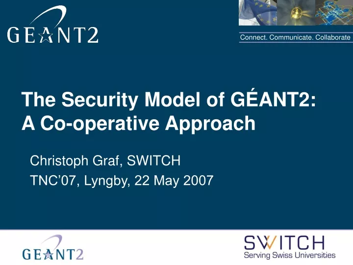 the security model of g ant2 a co operative approach
