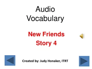 Audio Vocabulary