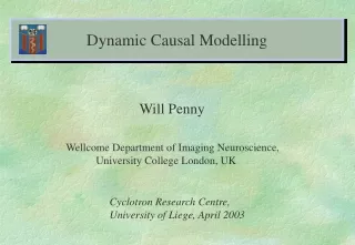 Dynamic Causal Modelling