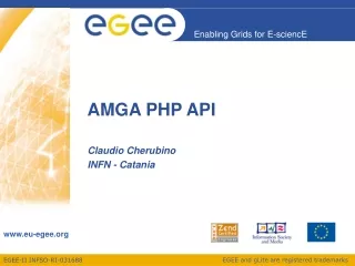 AMGA PHP API