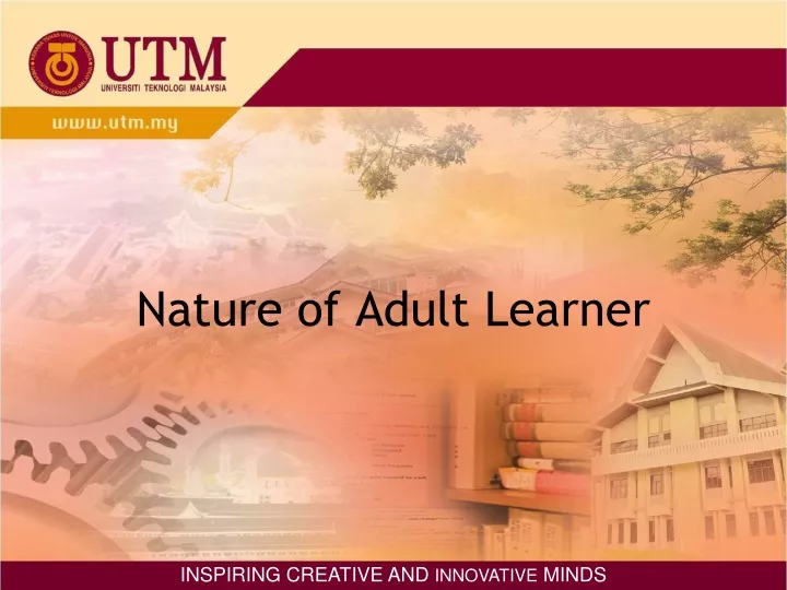 nature of adult learner