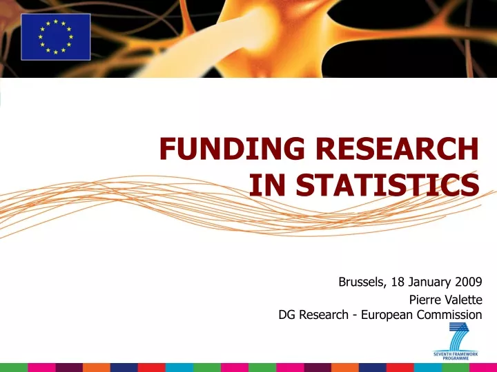 funding research in statistics