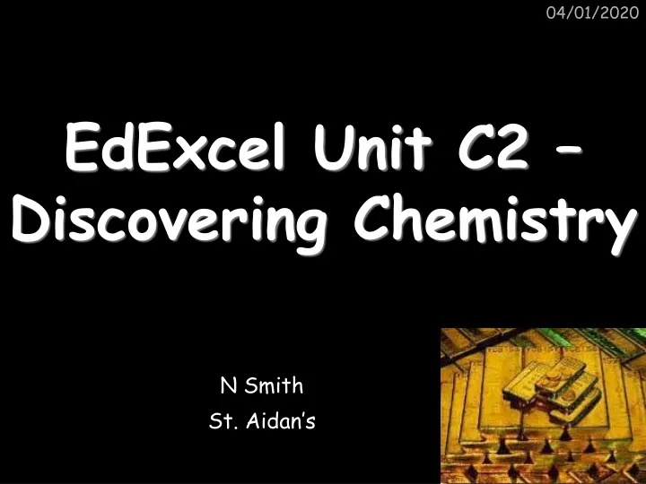 edexcel unit c2 discovering chemistry