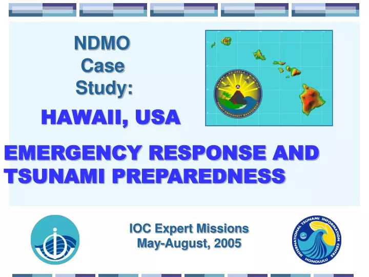 ndmo case study hawaii usa emergency response