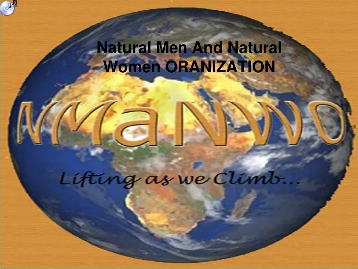 natural men and natural women oranization