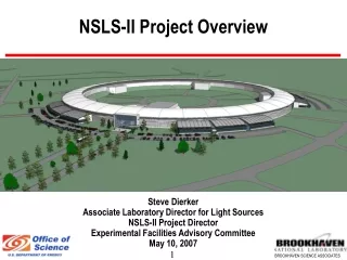 NSLS-II Project Overview