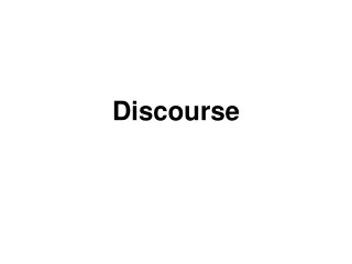 Discourse