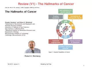 Review (V1) - The Hallmarks of Cancer