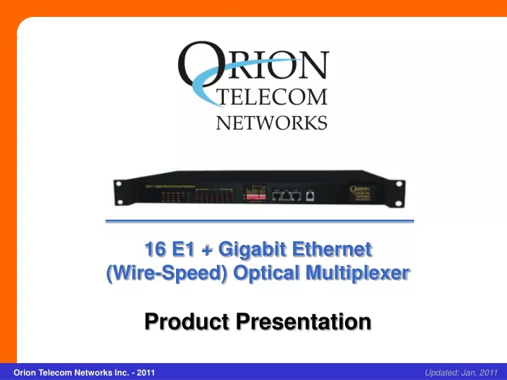 16 e1 gigabit ethernet wire speed optical