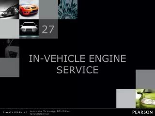IN-VEHICLE ENGINE SERVICE