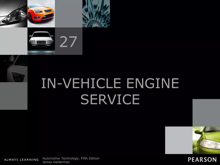 in vehicle engine service
