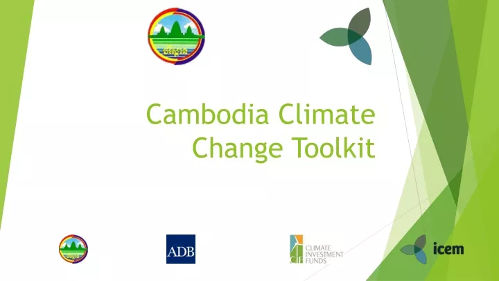 cambodia climate change toolkit