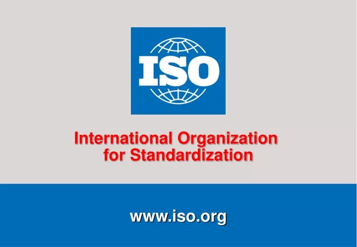international organization for standardization