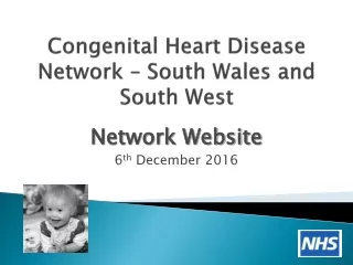 Congenital Heart Disease Network – South Wales and South West
