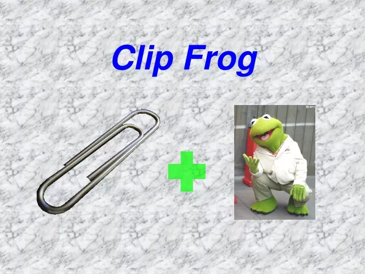 clip frog