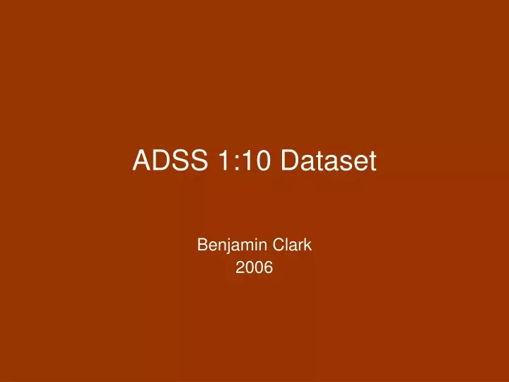 adss 1 10 dataset