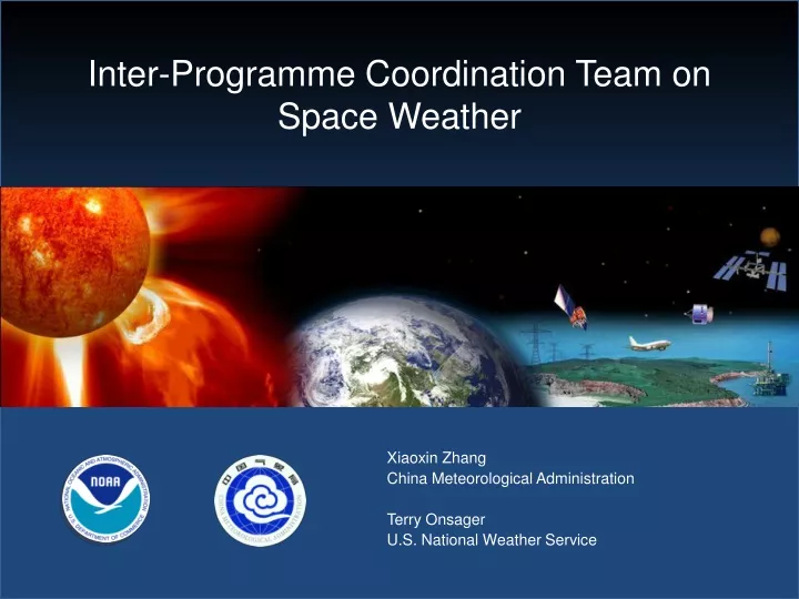 inter programme coordination team on space weather
