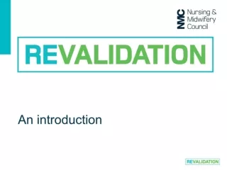An introduction to revalidation