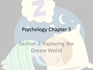 Psychology Chapter 5