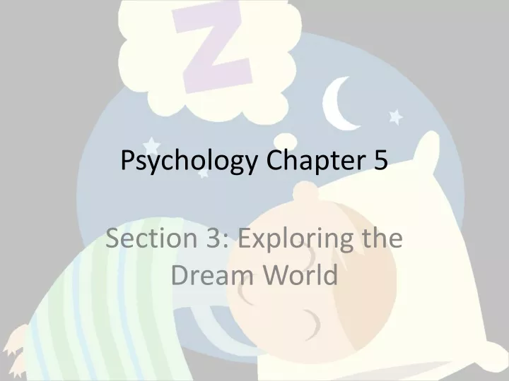 psychology chapter 5