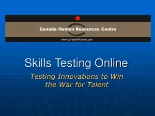 Skills Testing Online
