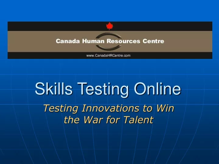 skills testing online