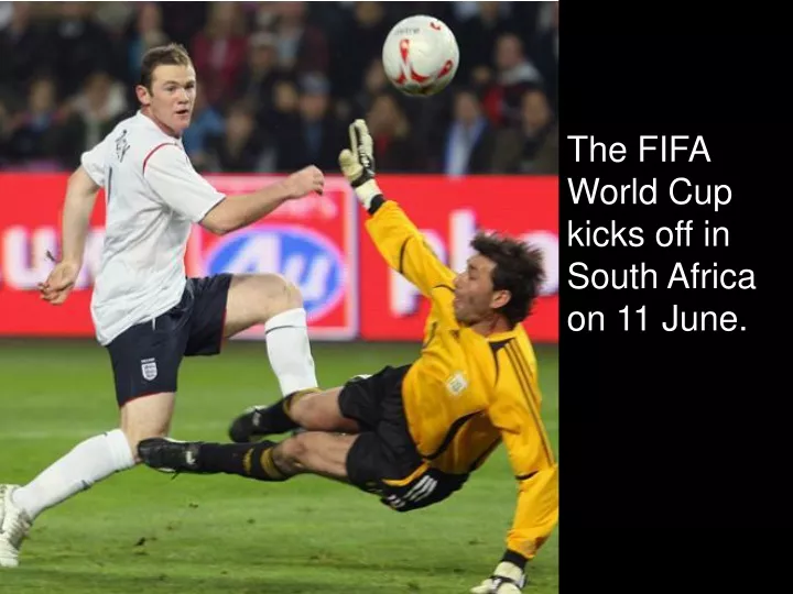 the fifa world cup kicks off in south africa
