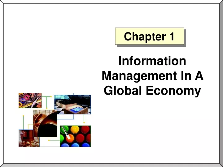 information management in a global economy