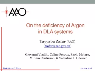 On the deficiency of Argon in DLA systems