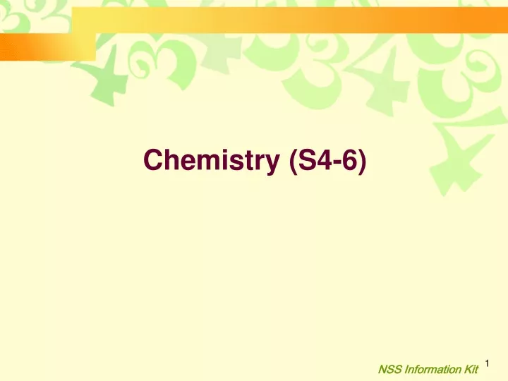 chemistry s4 6