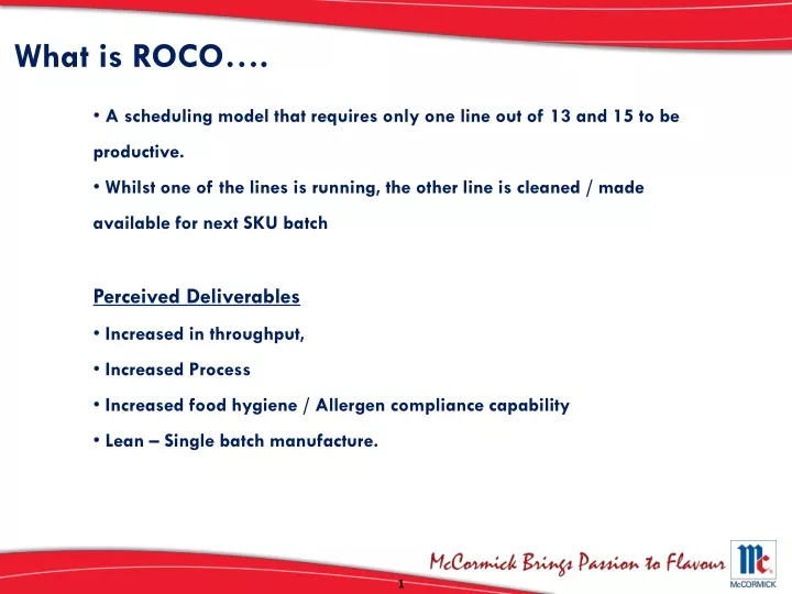 what is roco