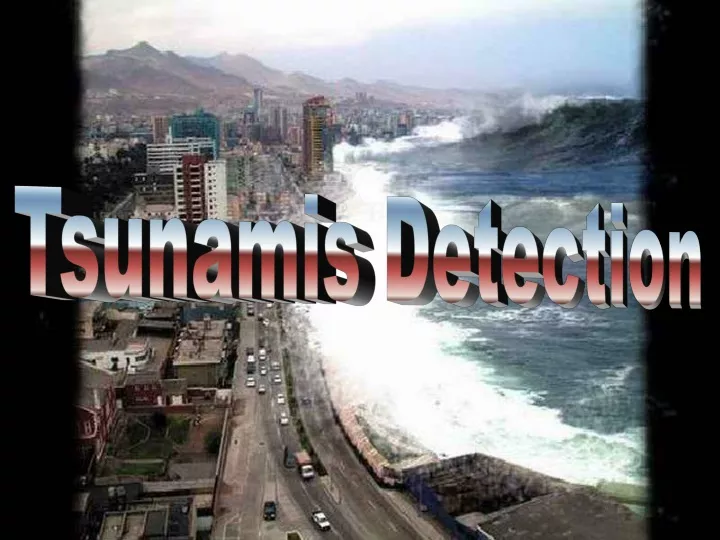 tsunamis detection