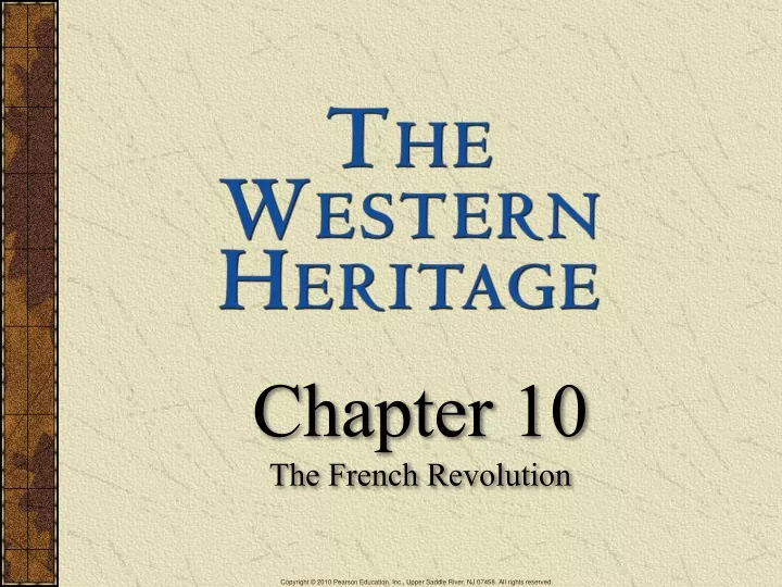 chapter 10 the french revolution