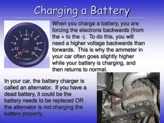 Charging a Battery