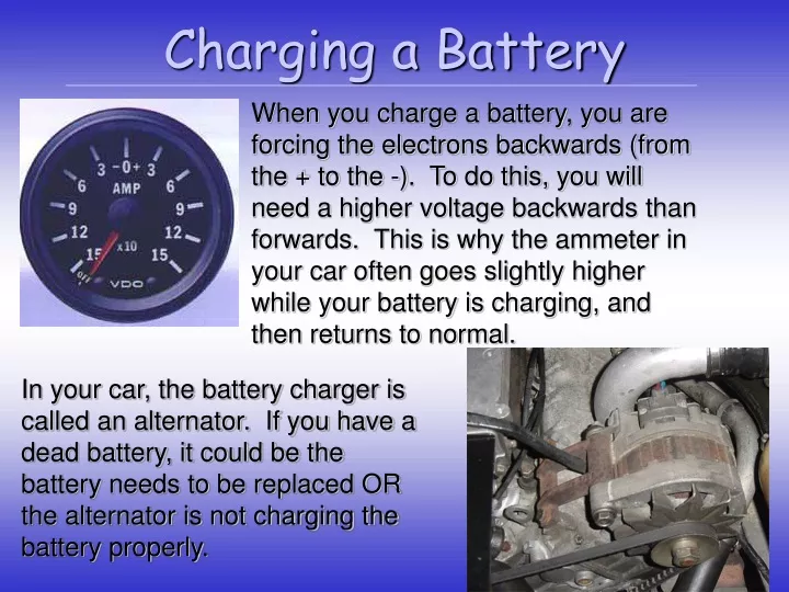 charging a battery