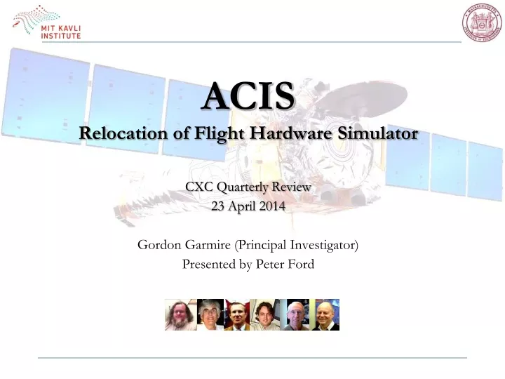 acis relocation of flight hardware simulator
