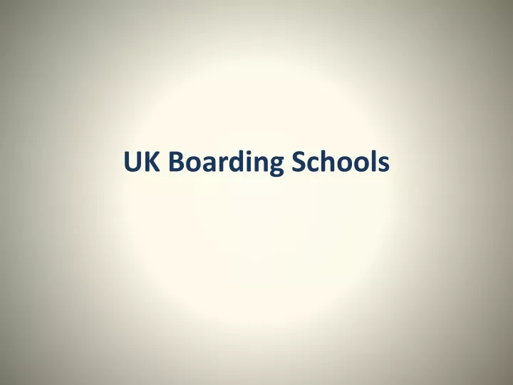 uk boarding schools