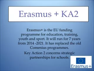 Erasmus + KA2