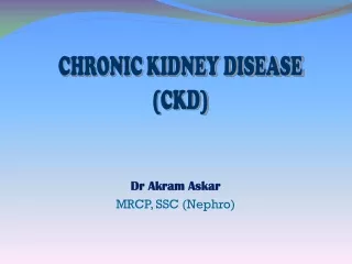 Dr Akram Askar MRCP, SSC (Nephro)