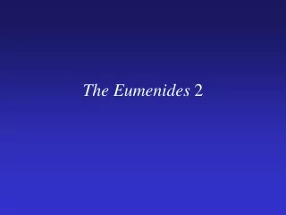 The Eumenides  2