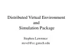 Distributed Virtual Environment and  Simulation Package